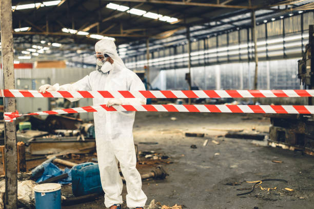 Professional Biohazard technician working in Bennett, CO